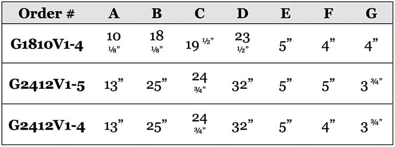 Granite Marker Table